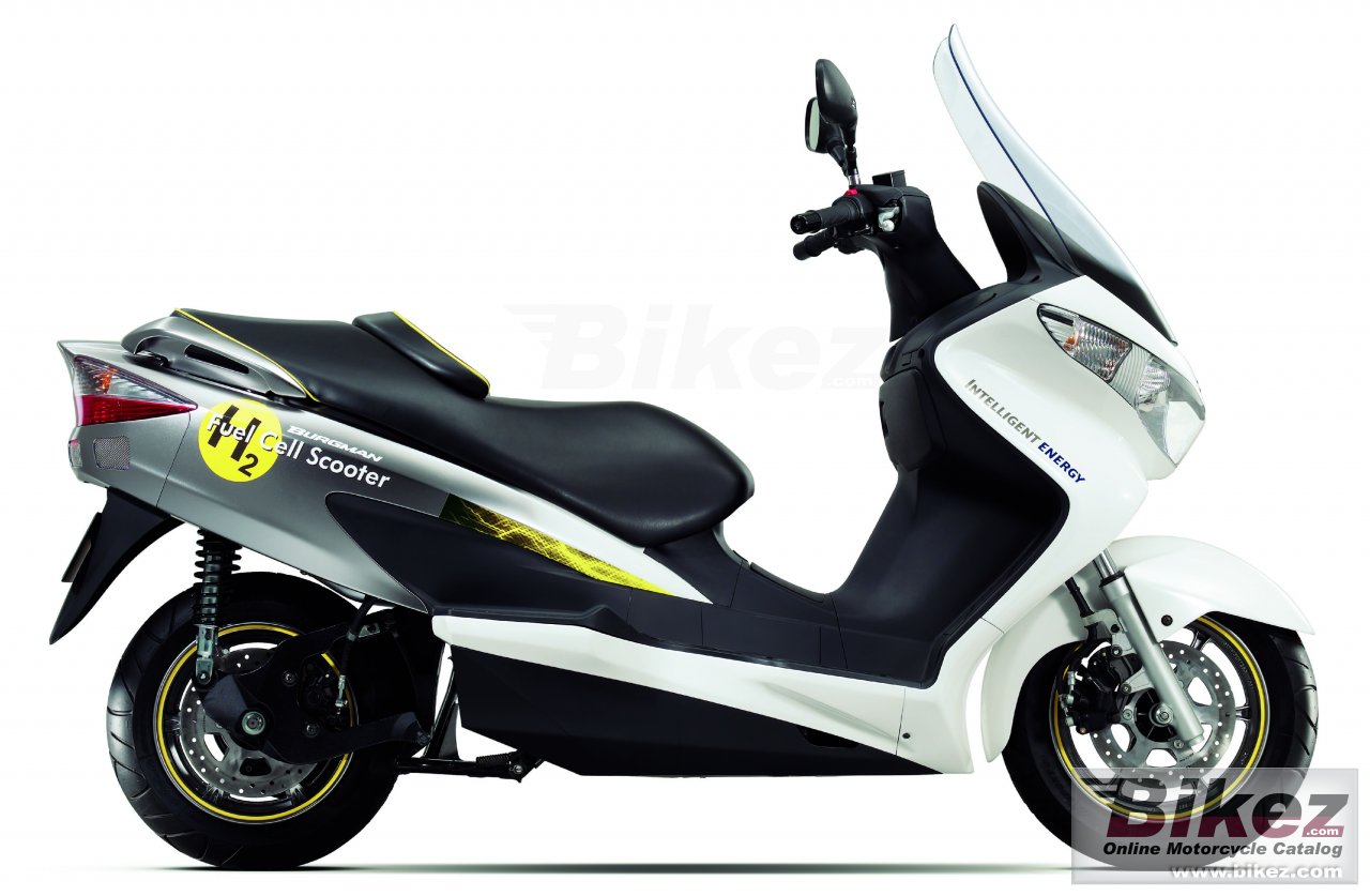 Big Suzuki burgman fuel cell picture and wallpaper from Bikez.com